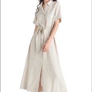 NWOT DEX Women Summer Shirt Dress with Belt